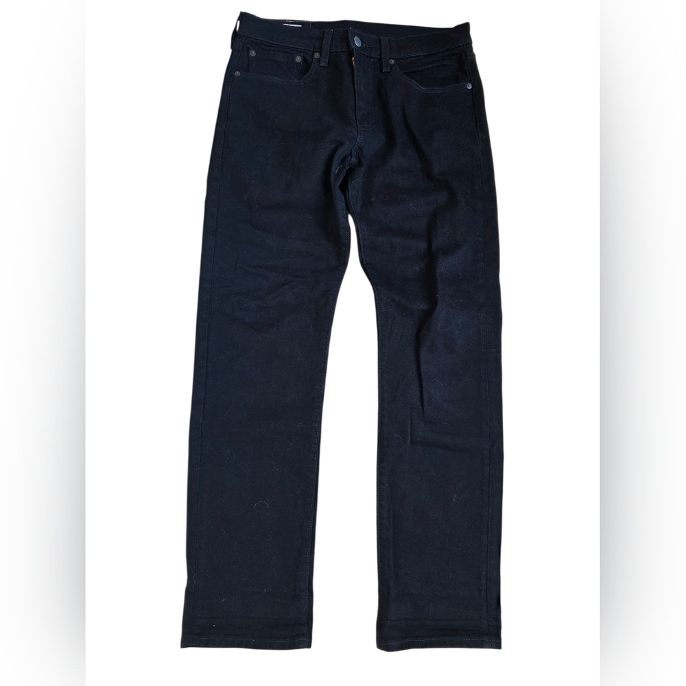 Levi's 502 Black Denim Jeans Size 31W/32L